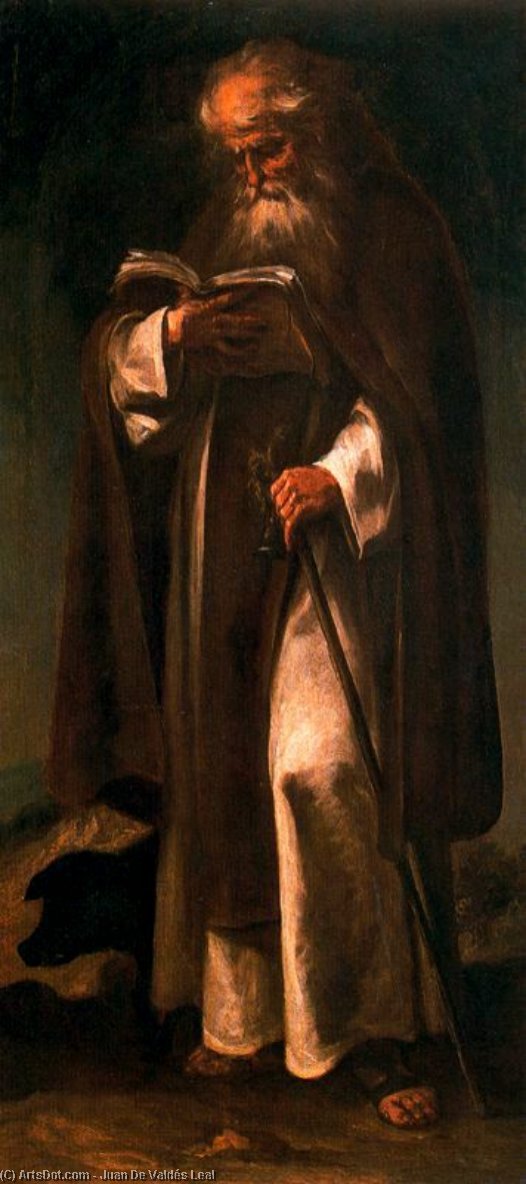 San Antonio Abad — Juan De Valdés Leal