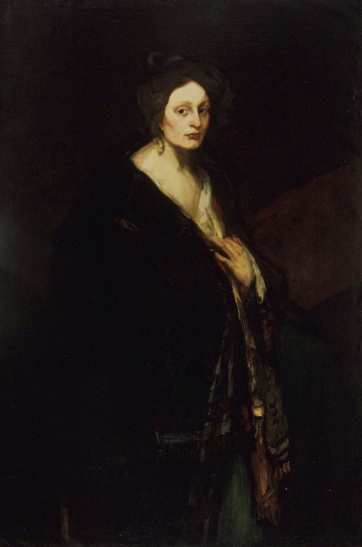Woman In Manteau — Robert Henri
