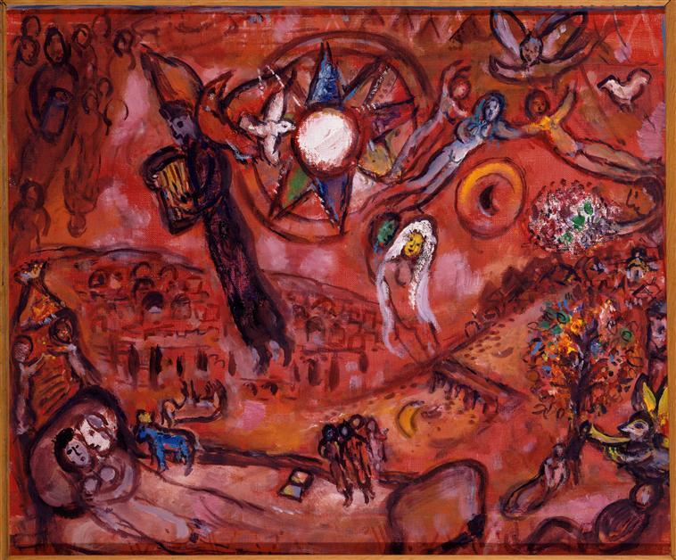 Song Of Songs V (9) — Marc Chagall