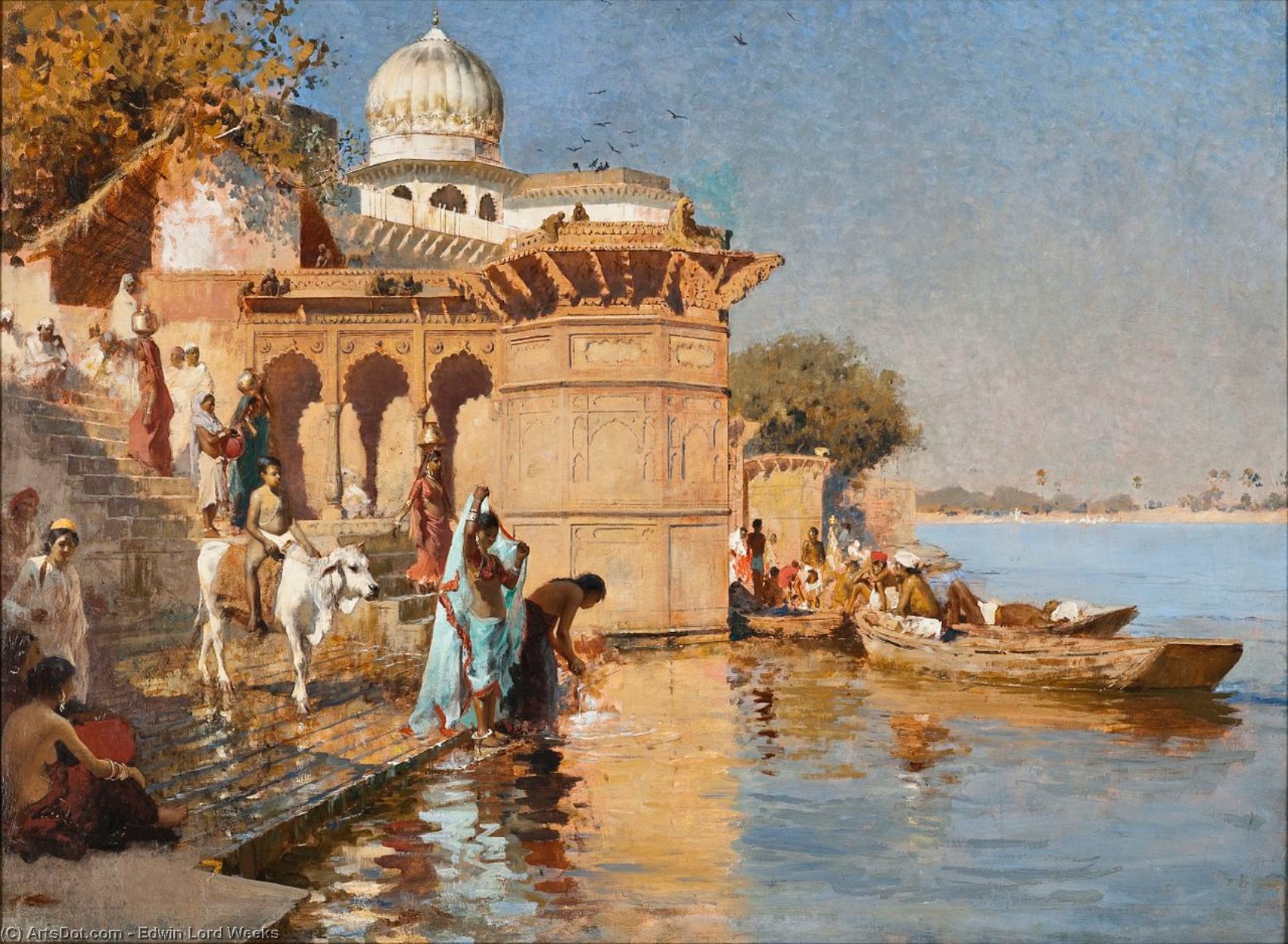 On The River Benares — Edwin Lord Weeks