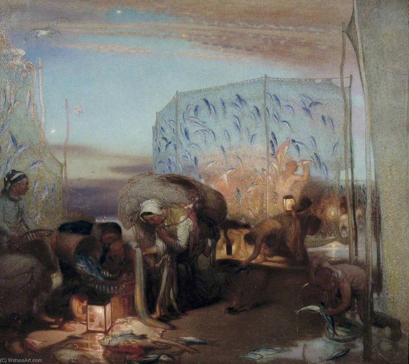 The Mackerel Nets — William Shackleton