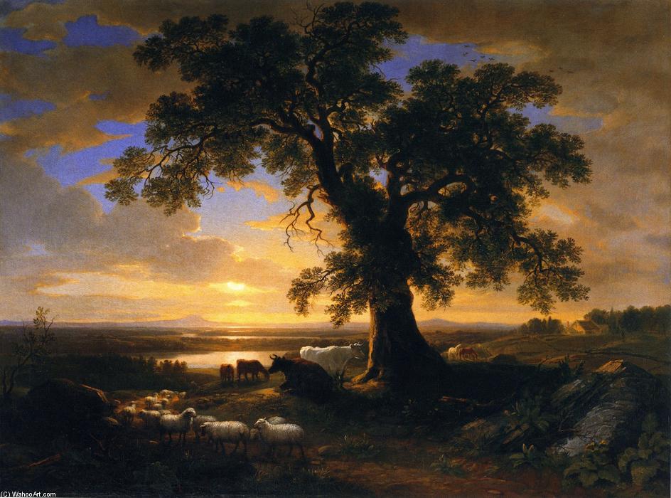 Die Einsame Eiche (auch Bekannt Als Die Alte Eiche) — Asher Brown Durand