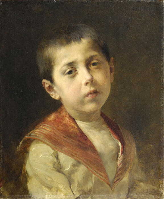 Potrait Of Vassilakis Melas — Georgios Jakobides