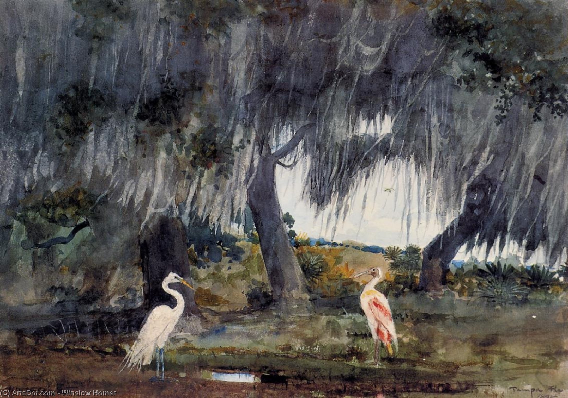At Tampa — Winslow Homer