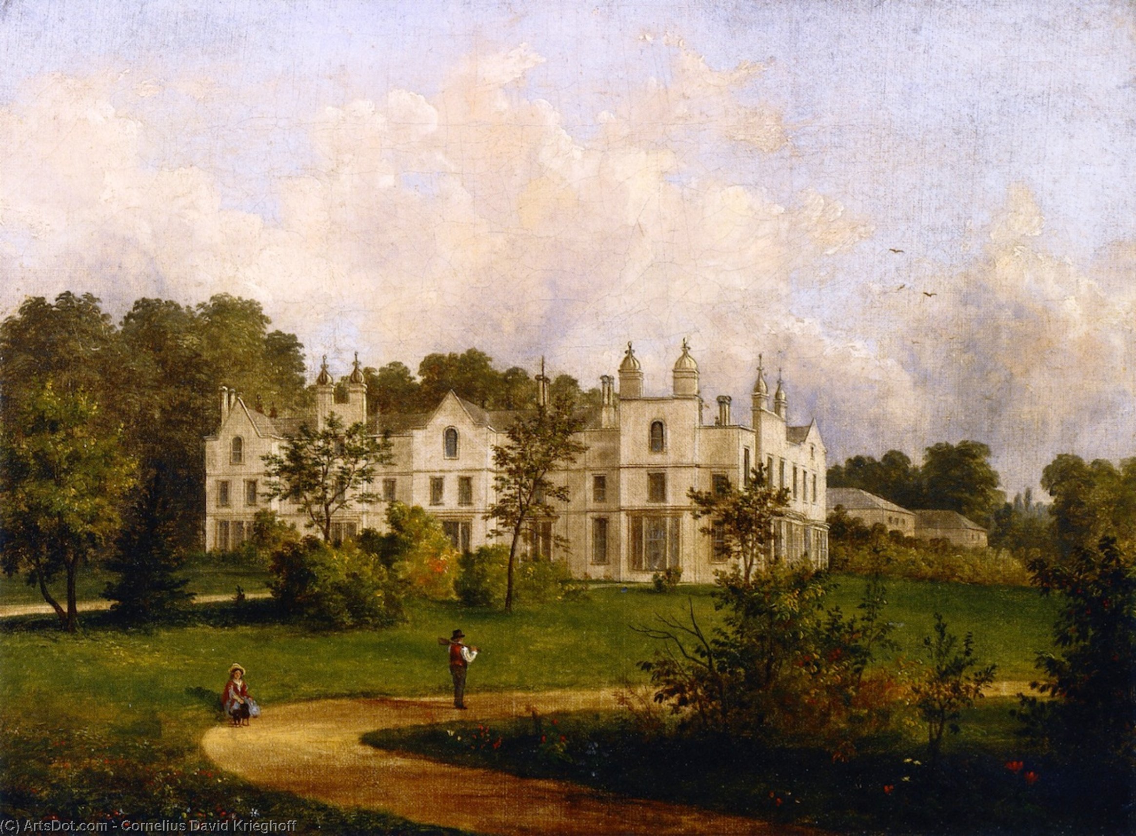 King's Walden, Hertfordshire — Cornelius David Krieghoff
