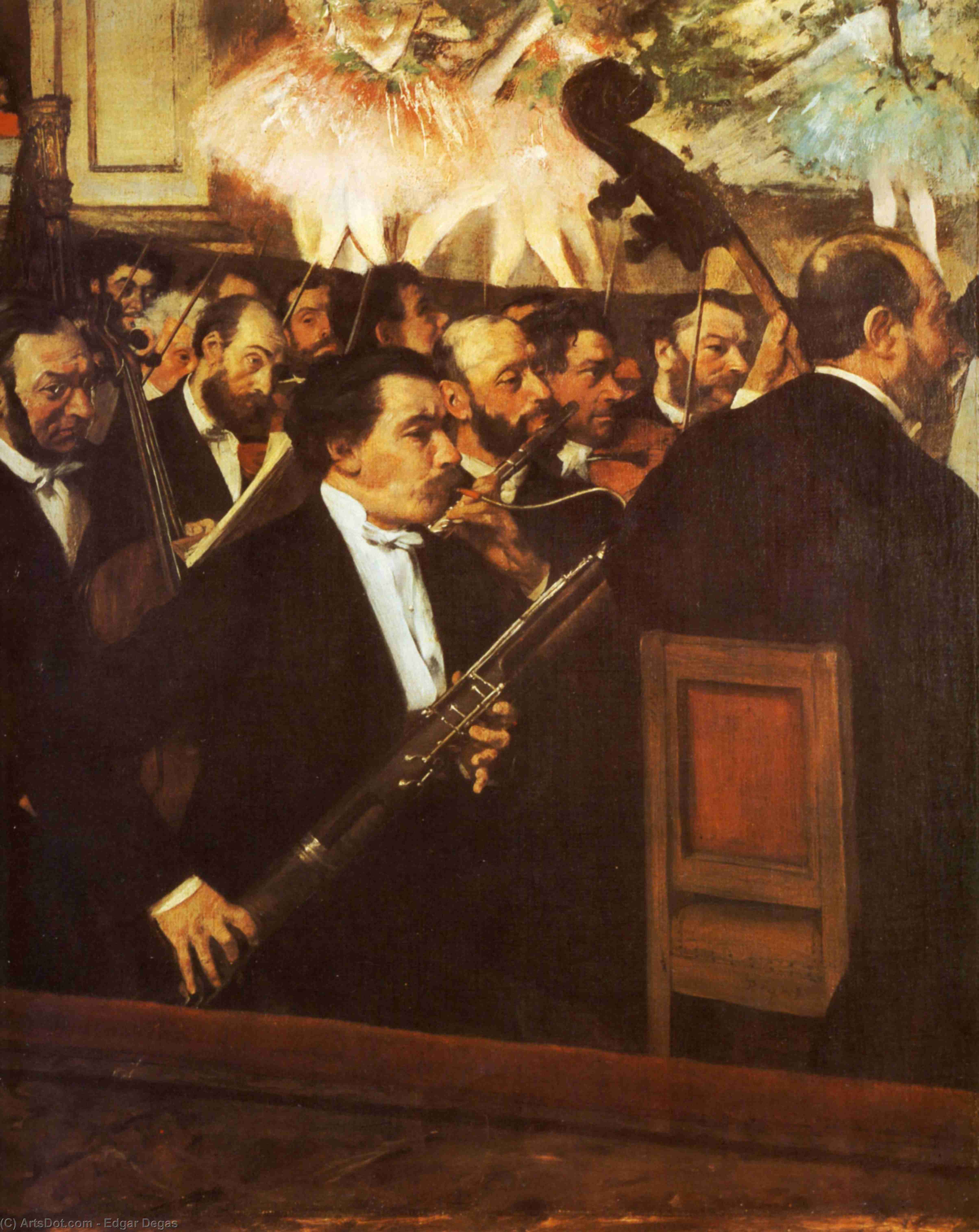 Orchestra Of The Opera — Edgar Degas