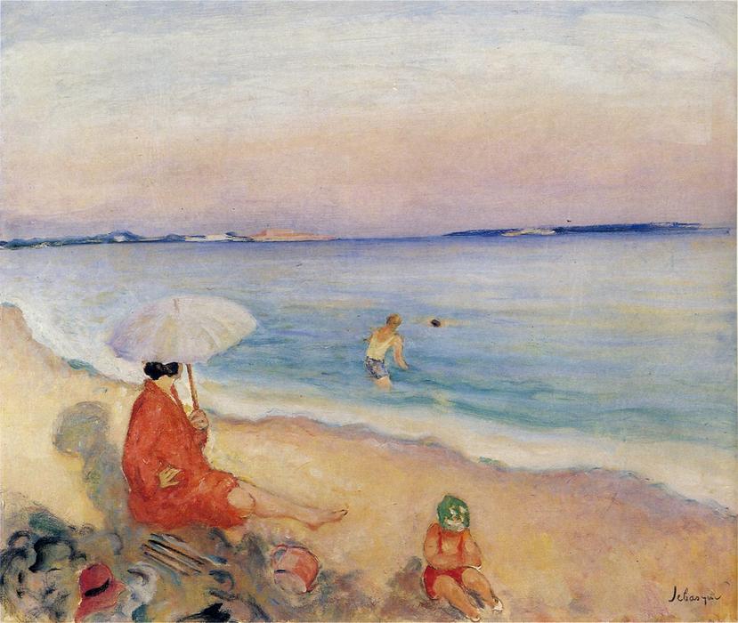 On The Beach — Henri Lebasque