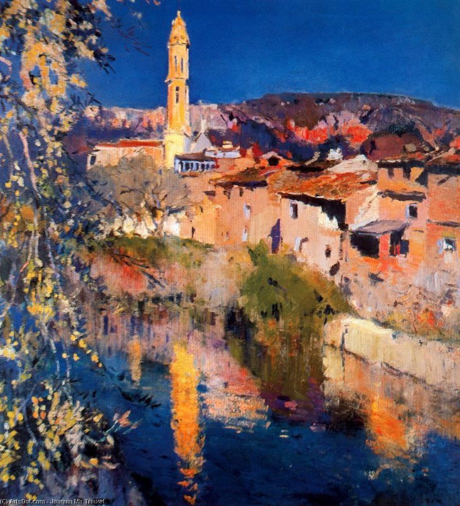 Paisaje. Vilanova — Joaquim Mir