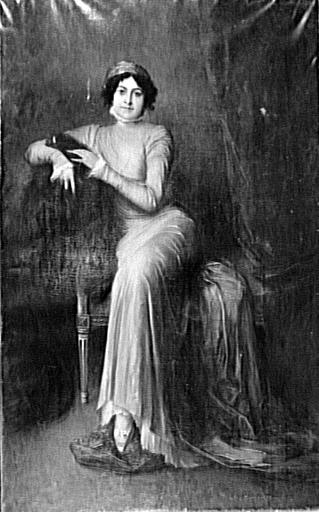 Portrait De L'actrice Jeanne Hato — Léon Hornecker