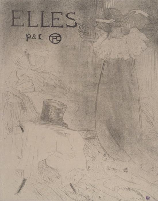 Couverture For Elles — Henri De Toulouse-lautrec