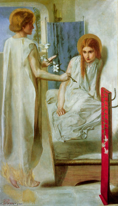 Ecce Ancilla Domini! — Dante Gabriel Rossetti