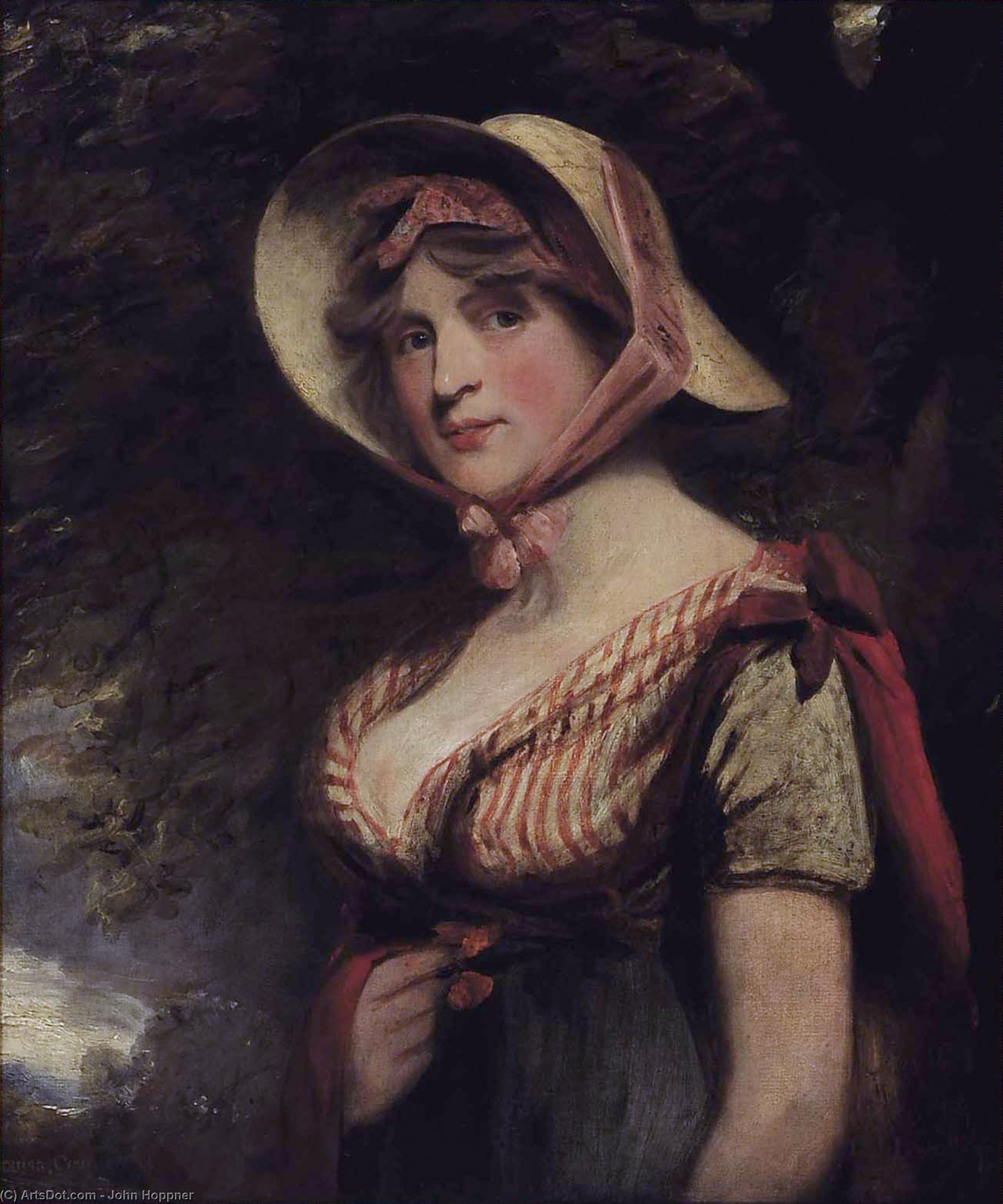 Lady Louisa Manners, Countess Of Dysart — John Hoppner