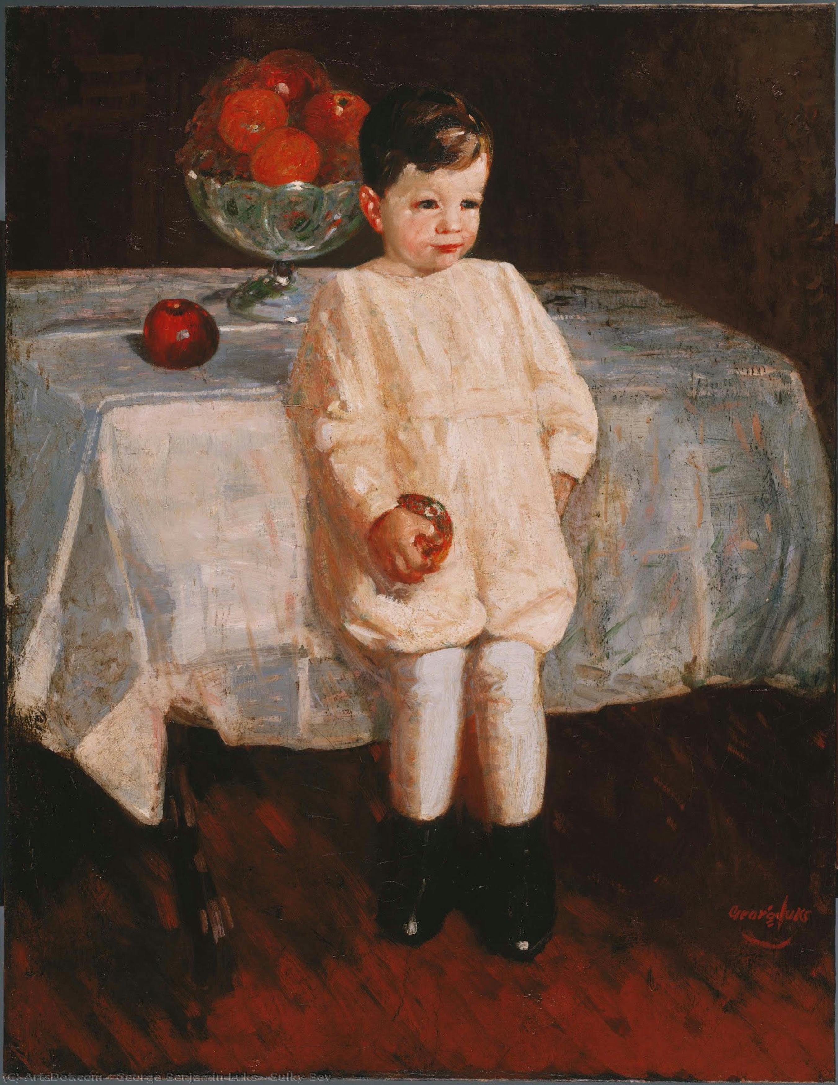 Sulky Boy — George Benjamin Luks