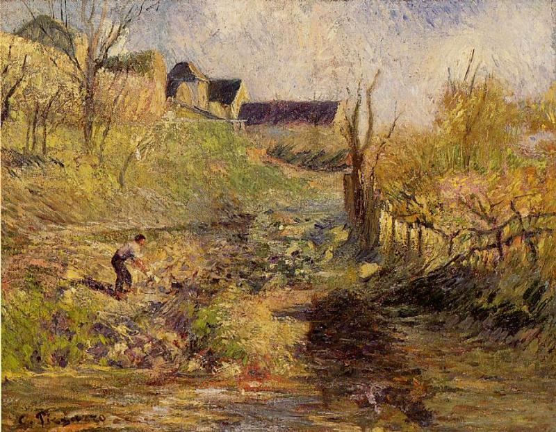 Landscape At Osny 1 — Camille Pissarro