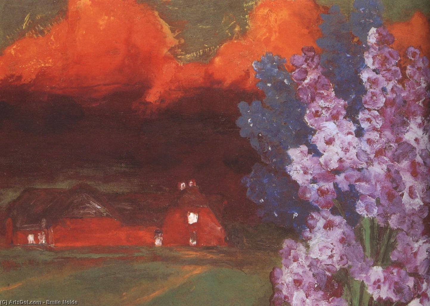 Muggy Evening — Emile Nolde