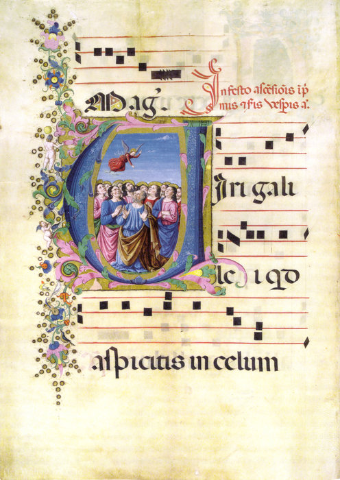Ascension Antiphonary Constructions 148 F — Davide Ghirlandaio