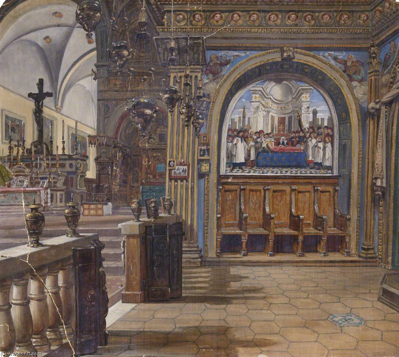 Church Interior Florence — Robert Mcinnes