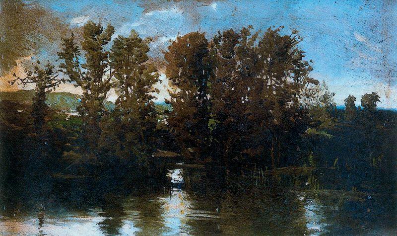 Landscape With River — Ovidio Murguía De Castro