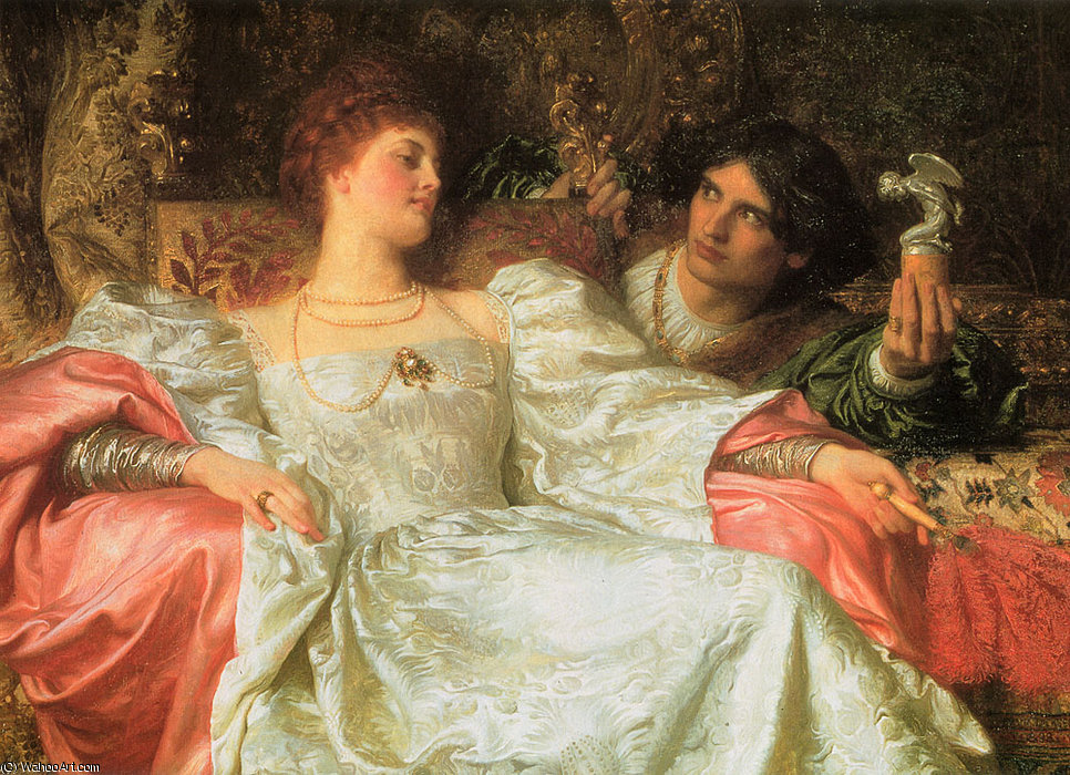 An Offering — Frank Dicksee