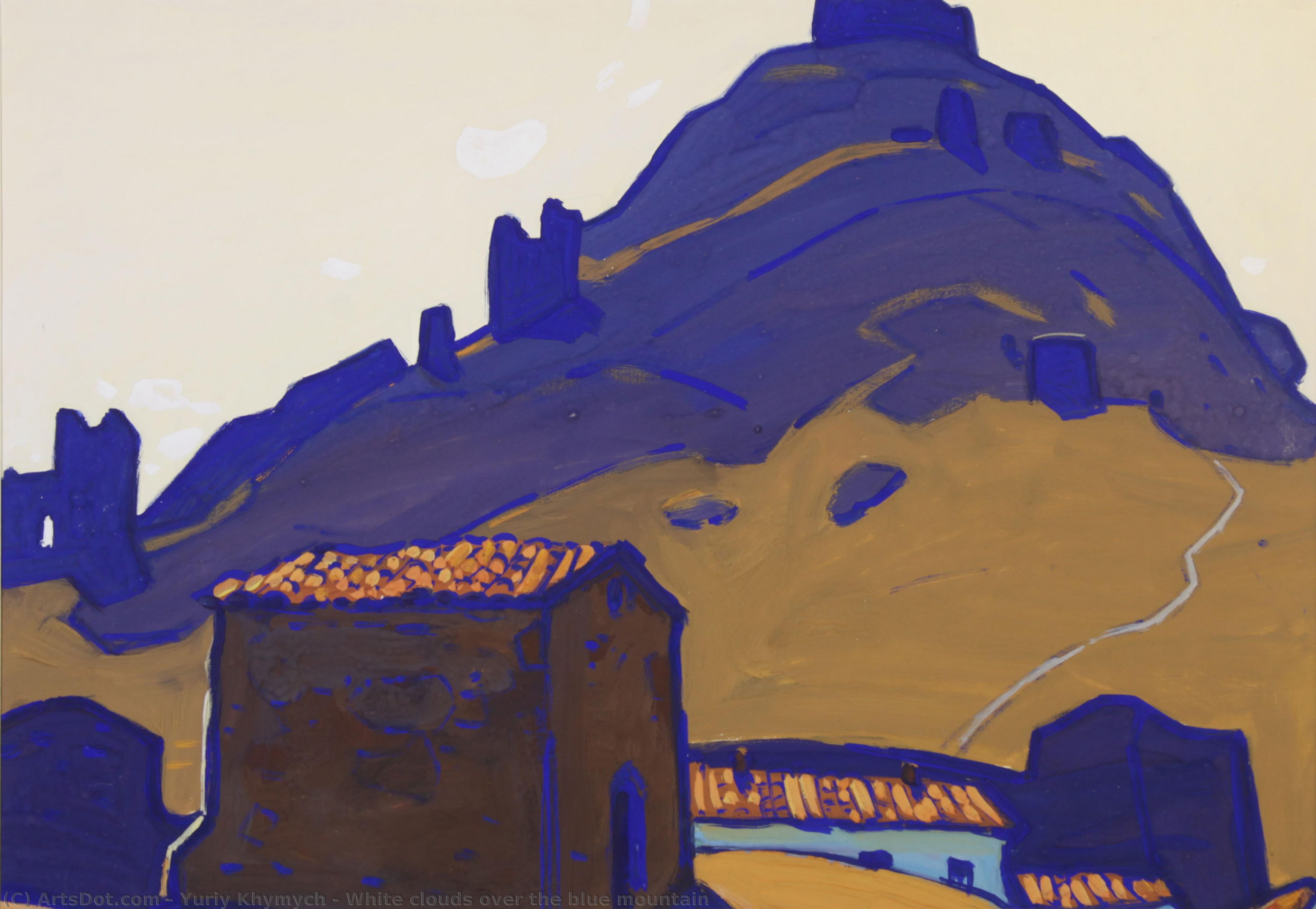 White Clouds Over The Blue Mountain — Yuri Ivanovych Khymych