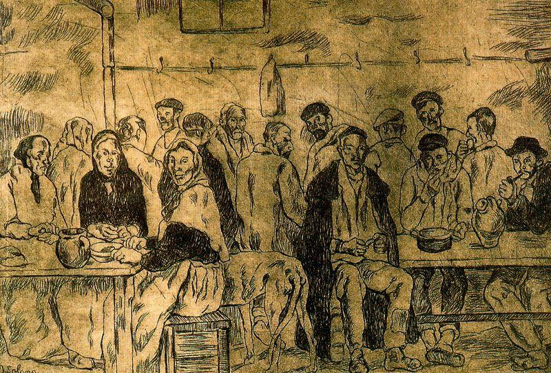 Comedor De Los Pobres — José Gutiérrez Solana