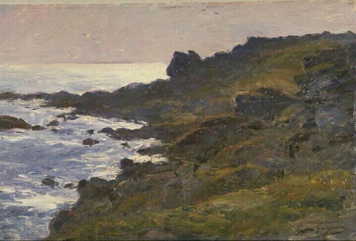 Paysage Maritime (bretagne) — Gaston Guignard