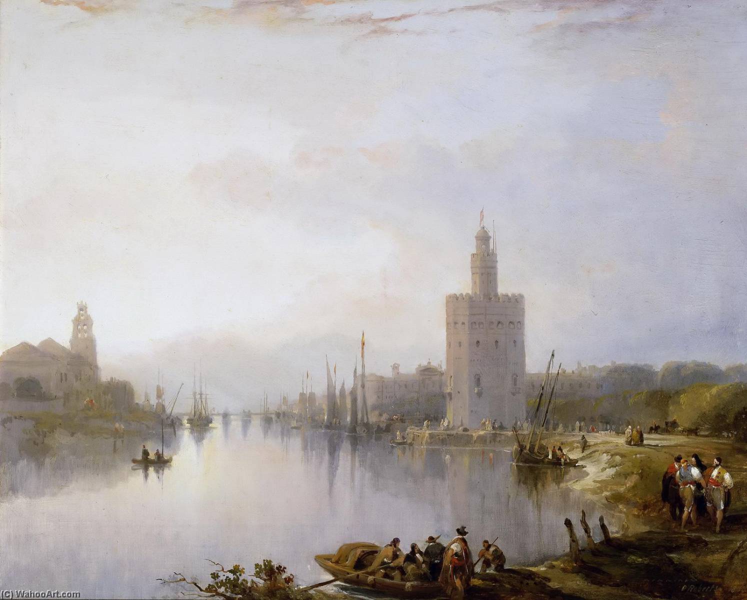 The Golden Tower — David Roberts