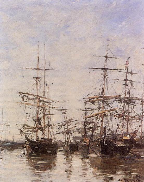 The Port — Eugène Louis Boudin