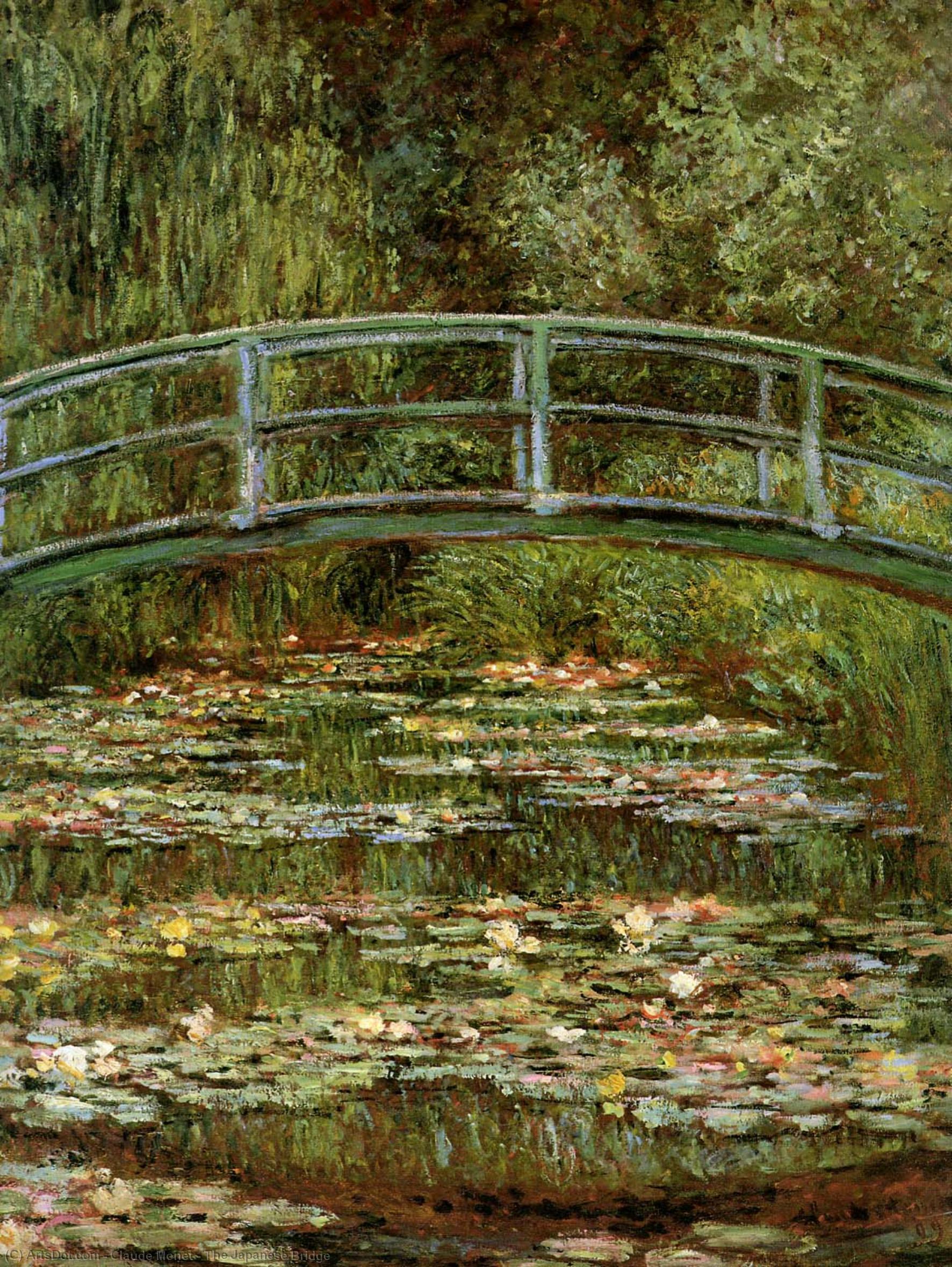 The Japanese Bridge — Claude Monet