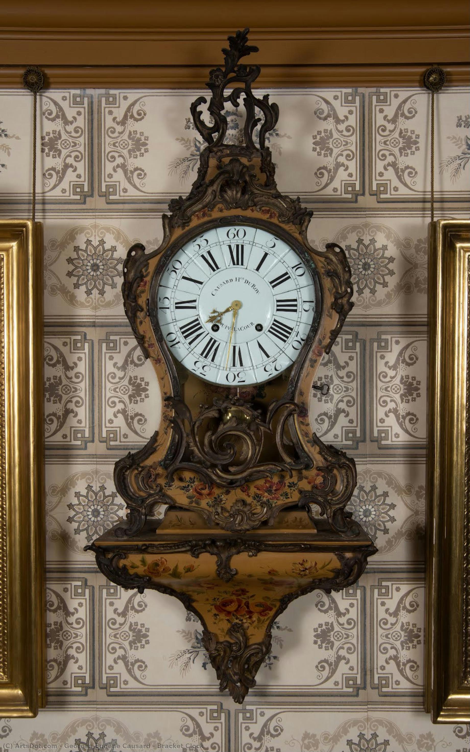 Bracket Clock — Georges-eugène Causard