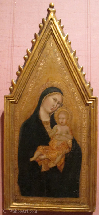 Madonna With Child — Barna Da Siena