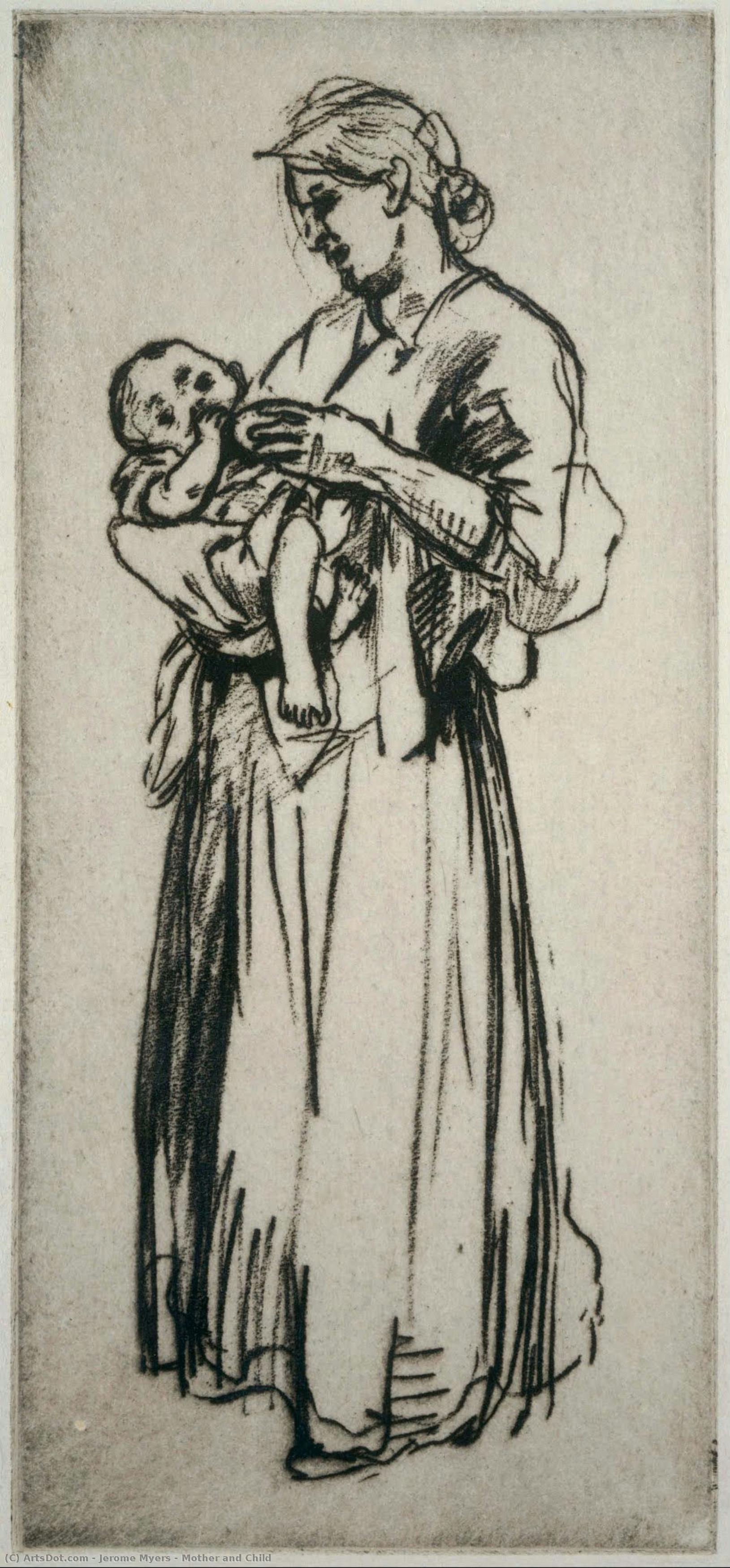 Mother And Child — Jerome Myers