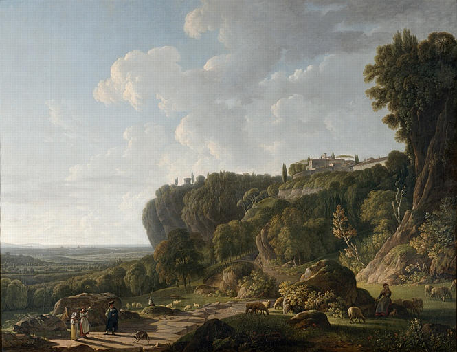 Vue De Tivoli — Jean François Sablet