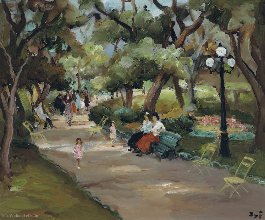 Walking In The Garden — Marcel Dyf