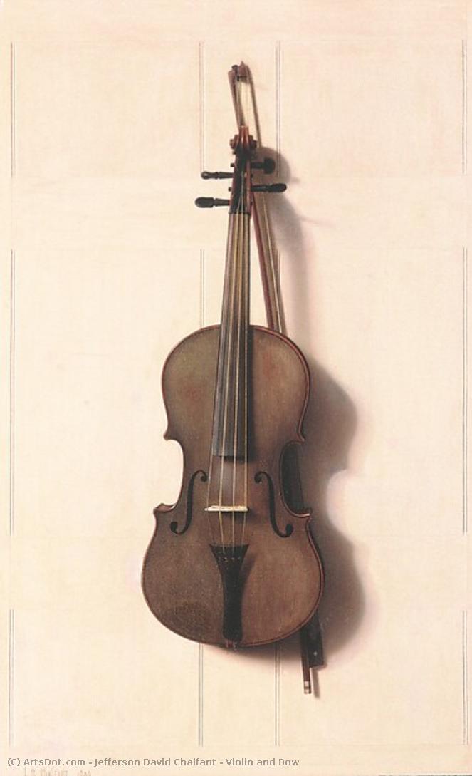 Violin And Bow — Jefferson David Chalfant
