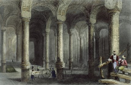 The Cistern Of Bin-veber-direg — William Henry Bartlett