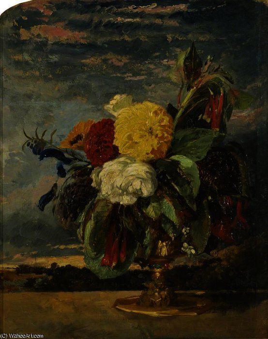 Flower Piece — William James Müller