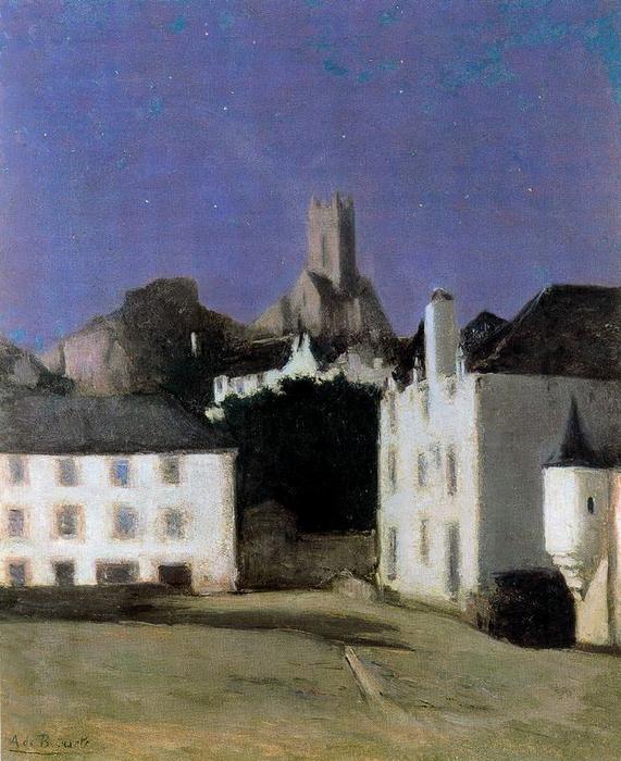 Quimperlé De Noche — Aureliano De Beruete Y Moret