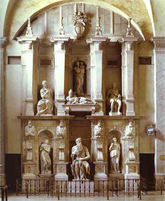 The Tomb Of The Pope Julius Ii — Michelangelo Buonarroti