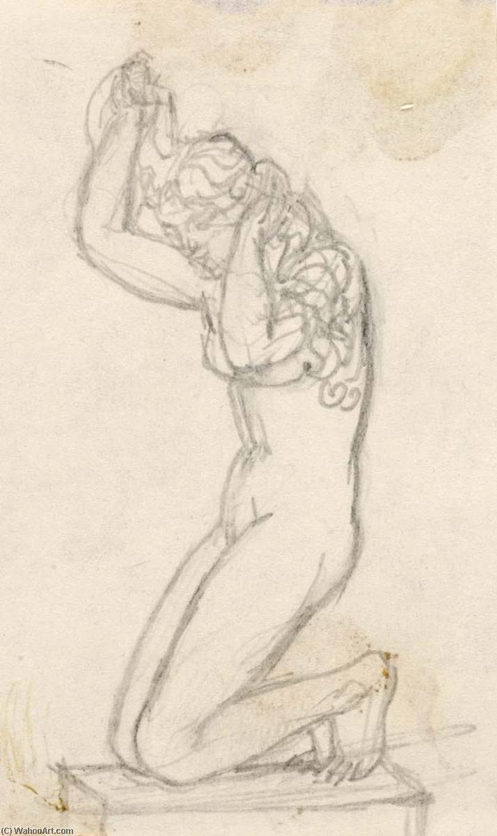 (woman Washing Her Hair) — Paul Manship