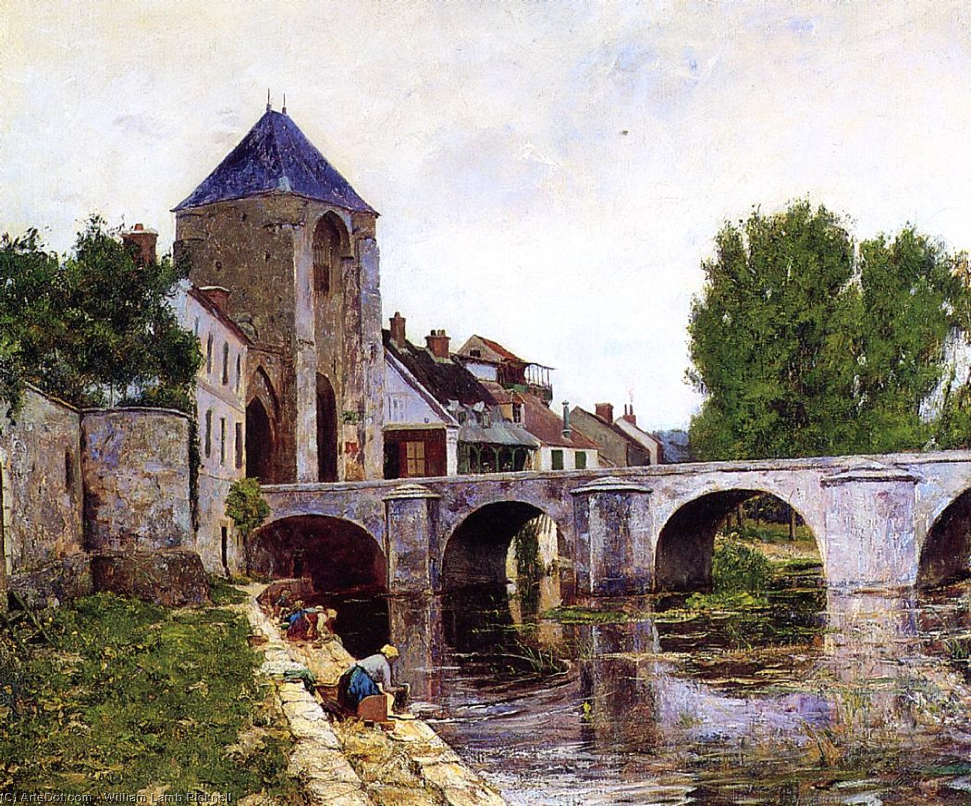 Grey Day, Moret — William Lamb Picknell