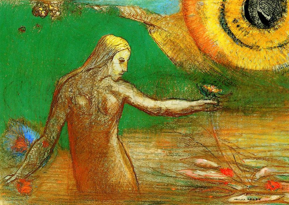 Flower Of Blood — Odilon Redon