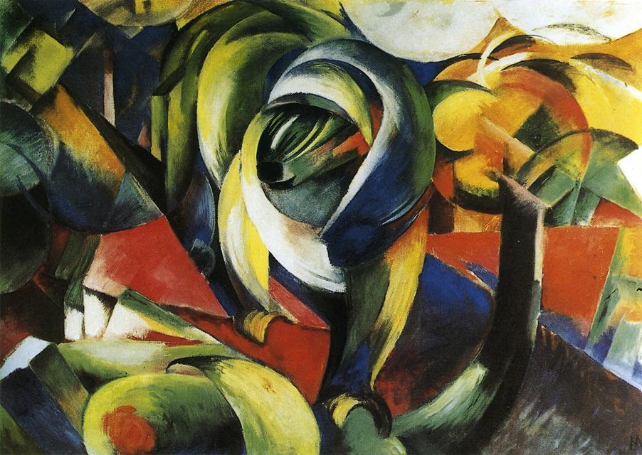 Mandrill — Franz Marc