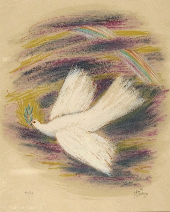 Dove Of Peace — Reuven Rubin