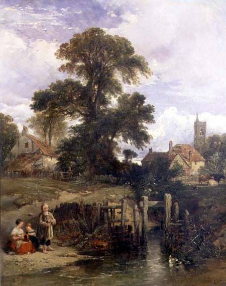 Gillingham On The Medway — William James Müller