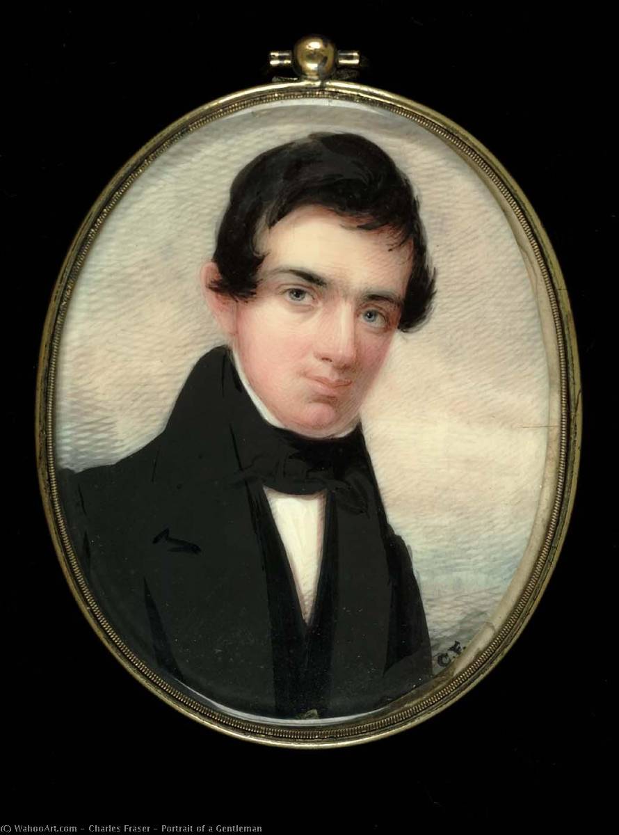Portrait Of A Gentleman — Charles Fraser