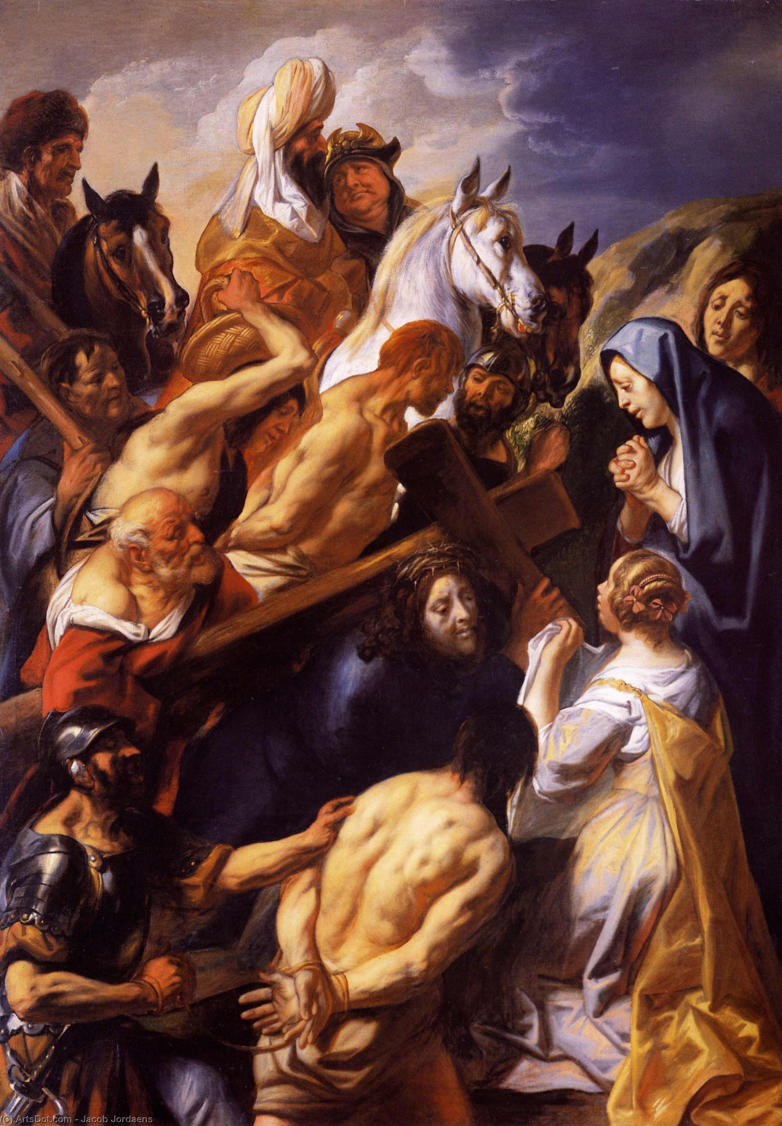 Christ Carrying The Cross — Jacob Jordaens