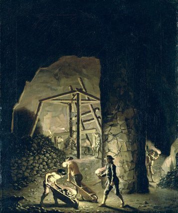 Gallery In Falun Copper Mine — Pehr Hilleström