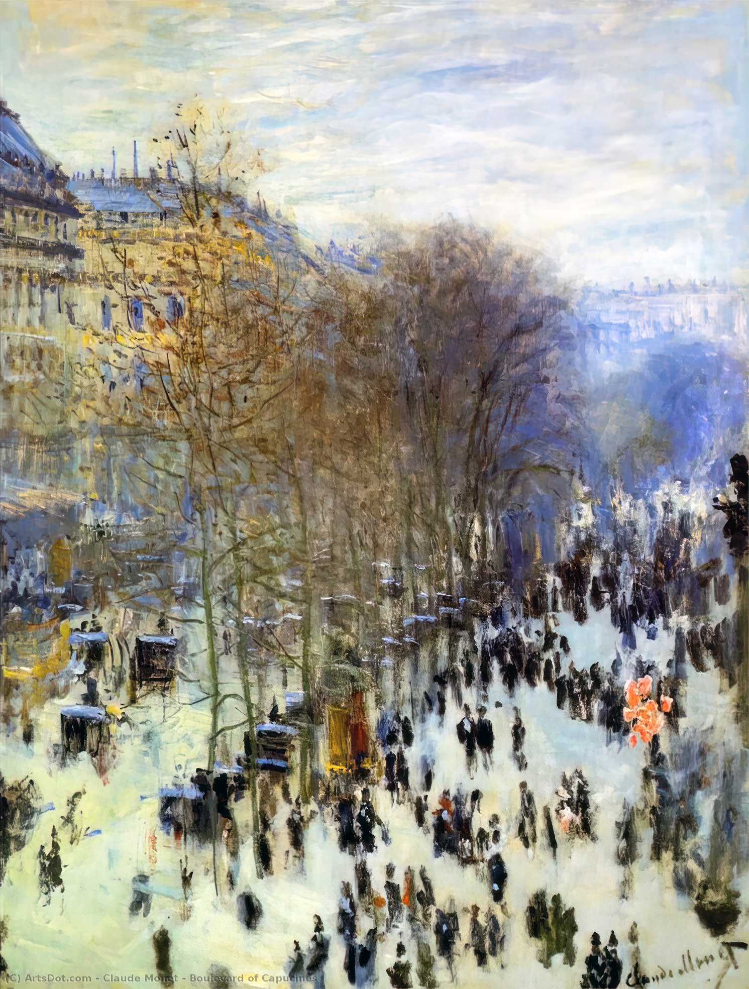 Boulevard Of Capucines — Claude Monet
