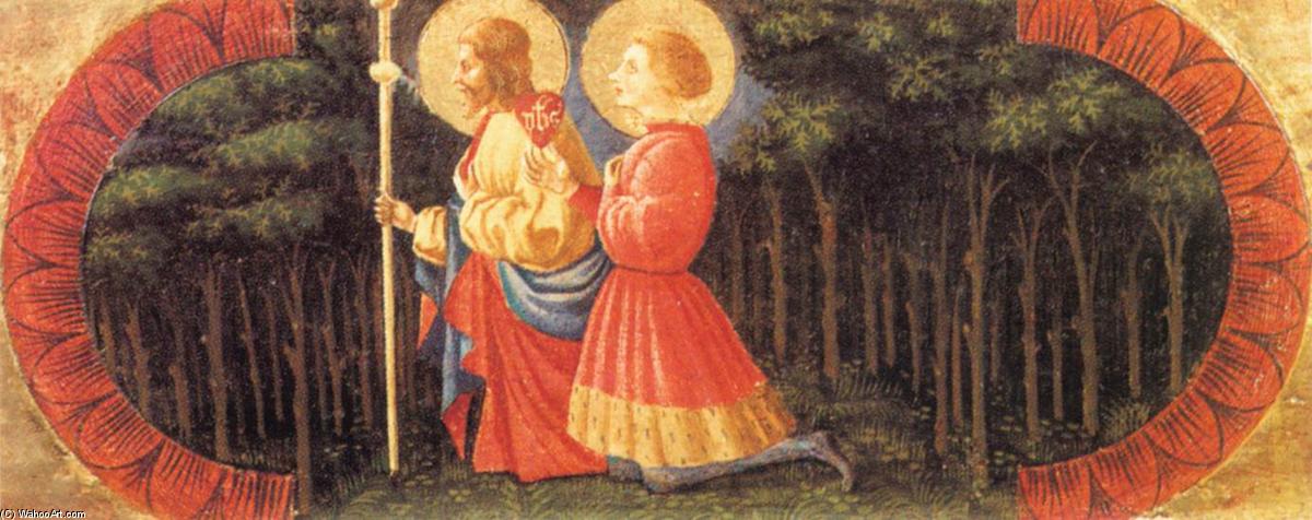 Sts John And Ansano (quarate Predella) — Paolo Uccello